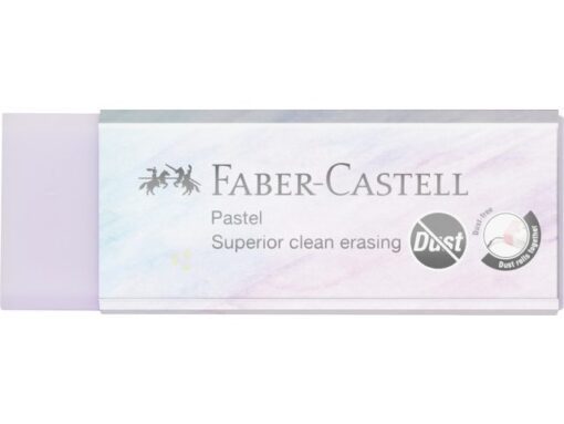 Gum Faber-Castell stofvrij pastel display 20 stuks assorti  kleuren