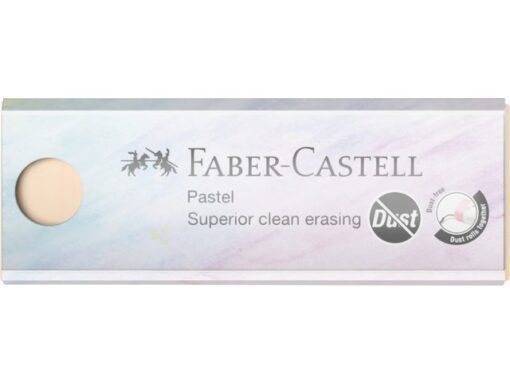 Gum Faber-Castell stofvrij pastel display 20 stuks assorti  kleuren