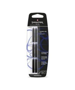 Inktpatronen SHEAFFER zwart 6 stuks op blister