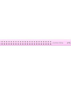 Jumbo Grip kleurpotlood in trendy pastelkleuren. De Jumbo Grip kleurpotloden hebben een gepatenteerde gripzone voor een stevige en slipvaste grip en een ergonomische driehoekige vorm. Door speciale verlijming van de stift hebben de potloden de hoogste breukvastheid. Ze zijn met water vermengbaar en uitwasbaar uit de meeste textielsoorten. Het potlood is voorzien van een naamveld.  Het hout komt uit beheerde bossen en de milieuvriendelijke lak is op waterbasis. Verkrijgbaar in verschillende pastelkleuren. Kleur: Pastelroze.