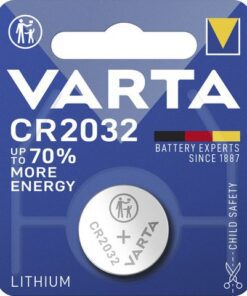Knoopcel Varta lithium CR2032 blister a 1 stuks
