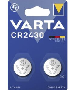 Knoopcel Varta lithium CR2430 blister a 2 stuks