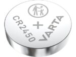 Knoopcel Varta lithium CR2450 blister a 2 stuks