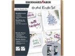 Kreatieve set Eberhard Faber Plast met 1x Eberhard Faber    plast klei wit 500gr.en 6 metallic markers
