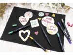 Kreatieve set Eberhard Faber Plast met 1x Eberhard Faber    plast klei wit 500gr.en 6 metallic markers