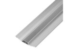 Liniaal Aristo 20 cm aluminium met rubber inleg