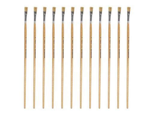 Lyonse penseel Kangaro 10 gelakt hout doos a 12 stuks