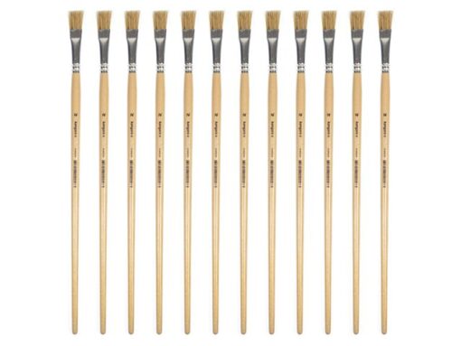Lyonse penseel Kangaro 16 gelakt hout doos a 12 stuks