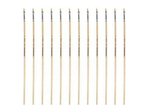 Lyonse penseel Kangaro 2 gelakt hout doos a 12 stuks