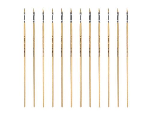 Lyonse penseel Kangaro 4 gelakt hout doos a 12 stuks