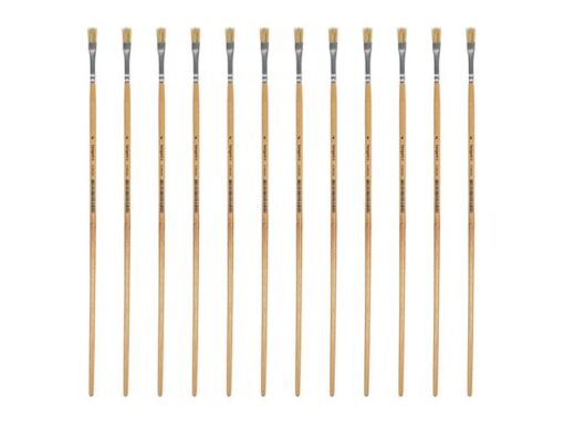 Lyonse penseel Kangaro 6 gelakt hout doos a 12 stuks