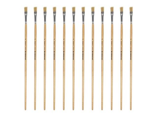 Lyonse penseel Kangaro 8 gelakt hout doos a 12 stuks