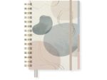Notitieboek Soft Scenes 4in1 HC A5 spiraal krimp a 2 stuks  assorti. 80 grams FSC 200 pagina's