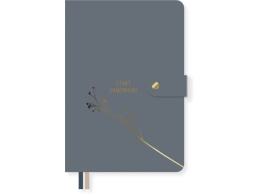 Notitieboek Soft Scenes A5 SC lijn PU krimp a 2 stuks       assorti. 80 grams FSC 160 pagina's