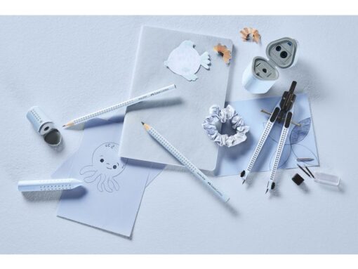 Puntenslijper Faber-Castell grip mini sky blue