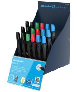 Rollerball Schneider Breeze SIS-display Engels 18 stuks