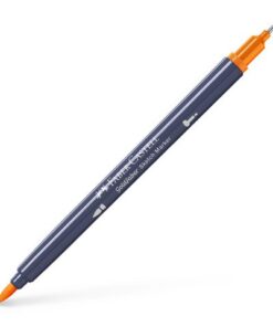 Sketchmarker op alcoholbasis. Marker is voorzien van twee punten: een zachte, flexibele penseelpunt voor grote vlakken en variabele lijndiktes en een finelinerpunt met metalen behuizing (0,6mm) voor contouren en details. Inkt is veegvast, waterbestendig en droogt snel. Hoge dekking door herhaaldelijk aanbrengen van de kleuren en streeploos te blenden. De doppen en de houder zijn gemaakt van 100% gerecycled materiaal en kunnen kleurvariaties vertonen door de productie. Kleur 111 cadmium orange.