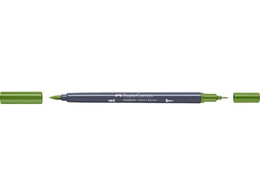 Sketchmarker Faber-Castell Goldfaber 168 earth green        yellowish op alcoholbasis