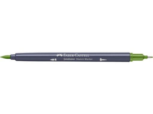 Sketchmarker Faber-Castell Goldfaber 168 earth green        yellowish op alcoholbasis