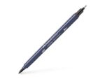 Sketchmarker op alcoholbasis. Marker is voorzien van twee punten: een zachte, flexibele penseelpunt voor grote vlakken en variabele lijndiktes en een finelinerpunt met metalen behuizing (0,6mm) voor contouren en details. Inkt is veegvast, waterbestendig en droogt snel. Hoge dekking door herhaaldelijk aanbrengen van de kleuren en streeploos te blenden. De doppen en de houder zijn gemaakt van 100% gerecycled materiaal en kunnen kleurvariaties vertonen door de productie. Kleur 175 dark sepia.