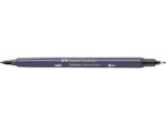 Sketchmarker op alcoholbasis. Marker is voorzien van twee punten: een zachte, flexibele penseelpunt voor grote vlakken en variabele lijndiktes en een finelinerpunt met metalen behuizing (0,6mm) voor contouren en details. Inkt is veegvast, waterbestendig en droogt snel. Hoge dekking door herhaaldelijk aanbrengen van de kleuren en streeploos te blenden. De doppen en de houder zijn gemaakt van 100% gerecycled materiaal en kunnen kleurvariaties vertonen door de productie. Kleur 175 dark sepia.