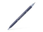 Sketchmarker op alcoholbasis. Marker is voorzien van twee punten: een zachte, flexibele penseelpunt voor grote vlakken en variabele lijndiktes en een finelinerpunt met metalen behuizing (0,6mm) voor contouren en details. Inkt is veegvast, waterbestendig en droogt snel. Hoge dekking door herhaaldelijk aanbrengen van de kleuren en streeploos te blenden. De doppen en de houder zijn gemaakt van 100% gerecycled materiaal en kunnen kleurvariaties vertonen door de productie. Kleur 242 cold grey XII.