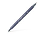 Sketchmarker op alcoholbasis. Marker is voorzien van twee punten: een zachte, flexibele penseelpunt voor grote vlakken en variabele lijndiktes en een finelinerpunt met metalen behuizing (0,6mm) voor contouren en details. Inkt is veegvast, waterbestendig en droogt snel. Hoge dekking door herhaaldelijk aanbrengen van de kleuren en streeploos te blenden. De doppen en de houder zijn gemaakt van 100% gerecycled materiaal en kunnen kleurvariaties vertonen door de productie. Kleur 244 cold grey XIV.