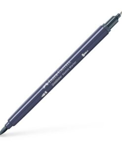 Sketchmarker op alcoholbasis. Marker is voorzien van twee punten: een zachte, flexibele penseelpunt voor grote vlakken en variabele lijndiktes en een finelinerpunt met metalen behuizing (0,6mm) voor contouren en details. Inkt is veegvast, waterbestendig en droogt snel. Hoge dekking door herhaaldelijk aanbrengen van de kleuren en streeploos te blenden. De doppen en de houder zijn gemaakt van 100% gerecycled materiaal en kunnen kleurvariaties vertonen door de productie. Kleur 244 cold grey XIV.
