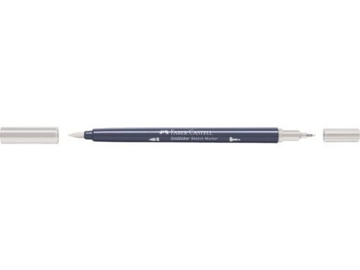 Sketchmarker op alcoholbasis. Marker is voorzien van twee punten: een zachte, flexibele penseelpunt voor grote vlakken en variabele lijndiktes en een finelinerpunt met metalen behuizing (0,6mm) voor contouren en details. Inkt is veegvast, waterbestendig en droogt snel. Hoge dekking door herhaaldelijk aanbrengen van de kleuren en streeploos te blenden. De doppen en de houder zijn gemaakt van 100% gerecycled materiaal en kunnen kleurvariaties vertonen door de productie. Kleur 270 warm grey I.