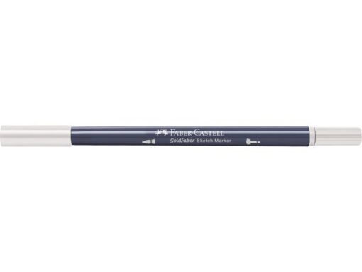 Sketchmarker op alcoholbasis. Marker is voorzien van twee punten: een zachte, flexibele penseelpunt voor grote vlakken en variabele lijndiktes en een finelinerpunt met metalen behuizing (0,6mm) voor contouren en details. Inkt is veegvast, waterbestendig en droogt snel. Hoge dekking door herhaaldelijk aanbrengen van de kleuren en streeploos te blenden. De doppen en de houder zijn gemaakt van 100% gerecycled materiaal en kunnen kleurvariaties vertonen door de productie. Kleur 270 warm grey I.