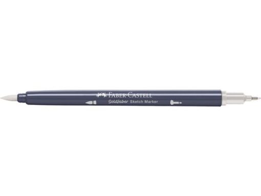 Sketchmarker op alcoholbasis. Marker is voorzien van twee punten: een zachte, flexibele penseelpunt voor grote vlakken en variabele lijndiktes en een finelinerpunt met metalen behuizing (0,6mm) voor contouren en details. Inkt is veegvast, waterbestendig en droogt snel. Hoge dekking door herhaaldelijk aanbrengen van de kleuren en streeploos te blenden. De doppen en de houder zijn gemaakt van 100% gerecycled materiaal en kunnen kleurvariaties vertonen door de productie. Kleur 270 warm grey I.