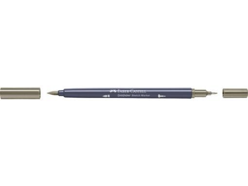 Sketchmarker op alcoholbasis. Marker is voorzien van twee punten: een zachte, flexibele penseelpunt voor grote vlakken en variabele lijndiktes en een finelinerpunt met metalen behuizing (0,6mm) voor contouren en details. Inkt is veegvast, waterbestendig en droogt snel. Hoge dekking door herhaaldelijk aanbrengen van de kleuren en streeploos te blenden. De doppen en de houder zijn gemaakt van 100% gerecycled materiaal en kunnen kleurvariaties vertonen door de productie. Kleur 274 warm grey V.