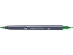 Sketchmarker op alcoholbasis. Marker is voorzien van twee punten: een zachte, flexibele penseelpunt voor grote vlakken en variabele lijndiktes en een finelinerpunt met metalen behuizing (0,6mm) voor contouren en details. Inkt is veegvast, waterbestendig en droogt snel. Hoge dekking door herhaaldelijk aanbrengen van de kleuren en streeploos te blenden. De doppen en de houder zijn gemaakt van 100% gerecycled materiaal en kunnen kleurvariaties vertonen door de productie. Kleur 316 monstera.