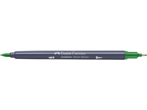 Sketchmarker op alcoholbasis. Marker is voorzien van twee punten: een zachte, flexibele penseelpunt voor grote vlakken en variabele lijndiktes en een finelinerpunt met metalen behuizing (0,6mm) voor contouren en details. Inkt is veegvast, waterbestendig en droogt snel. Hoge dekking door herhaaldelijk aanbrengen van de kleuren en streeploos te blenden. De doppen en de houder zijn gemaakt van 100% gerecycled materiaal en kunnen kleurvariaties vertonen door de productie. Kleur 316 monstera.