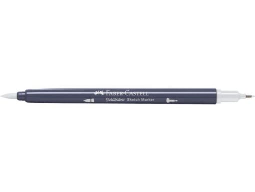 Sketchmarker op alcoholbasis. Marker is voorzien van twee punten: een zachte, flexibele penseelpunt voor grote vlakken en variabele lijndiktes en een finelinerpunt met metalen behuizing (0,6mm) voor contouren en details. Inkt is veegvast, waterbestendig en droogt snel. Hoge dekking door herhaaldelijk aanbrengen van de kleuren en streeploos te blenden. De doppen en de houder zijn gemaakt van 100% gerecycled materiaal en kunnen kleurvariaties vertonen door de productie. Kleur 331 neutral grey I.