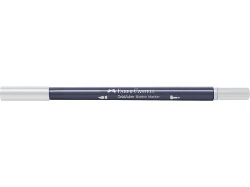 Sketchmarker op alcoholbasis. Marker is voorzien van twee punten: een zachte, flexibele penseelpunt voor grote vlakken en variabele lijndiktes en een finelinerpunt met metalen behuizing (0,6mm) voor contouren en details. Inkt is veegvast, waterbestendig en droogt snel. Hoge dekking door herhaaldelijk aanbrengen van de kleuren en streeploos te blenden. De doppen en de houder zijn gemaakt van 100% gerecycled materiaal en kunnen kleurvariaties vertonen door de productie. Kleur 332 neutral grey II.