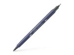 Sketchmarker op alcoholbasis. Marker is voorzien van twee punten: een zachte, flexibele penseelpunt voor grote vlakken en variabele lijndiktes en een finelinerpunt met metalen behuizing (0,6mm) voor contouren en details. Inkt is veegvast, waterbestendig en droogt snel. Hoge dekking door herhaaldelijk aanbrengen van de kleuren en streeploos te blenden. De doppen en de houder zijn gemaakt van 100% gerecycled materiaal en kunnen kleurvariaties vertonen door de productie. Kleur 334 cold grey IV.