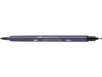 Sketchmarker op alcoholbasis. Marker is voorzien van twee punten: een zachte, flexibele penseelpunt voor grote vlakken en variabele lijndiktes en een finelinerpunt met metalen behuizing (0,6mm) voor contouren en details. Inkt is veegvast, waterbestendig en droogt snel. Hoge dekking door herhaaldelijk aanbrengen van de kleuren en streeploos te blenden. De doppen en de houder zijn gemaakt van 100% gerecycled materiaal en kunnen kleurvariaties vertonen door de productie. Kleur 336 neutral grey VI.