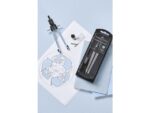 Snelverstelpasser Faber-Castell display 15x Faber-Castell   Grip trend assorti kleur  sky blue, zwart, zilver