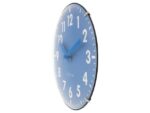 Tafelklok Nextime Duomo Mini 20 cm blauw gebolde glazen     lens