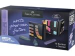 Tekstmarkers Faber-Castell Deskset 16 kleuren, 4 neon, 4    pastel en 8 metallic kleuren