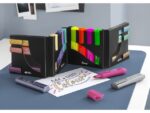 Tekstmarkers Faber-Castell Deskset 16 kleuren, 4 neon, 4    pastel en 8 metallic kleuren