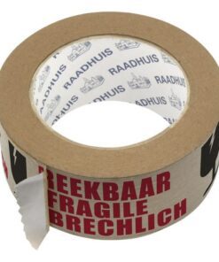 maar voor nog snellere toepassingen is een tape dispenser de beste keuze. Met zijn sterke kleefvermogen biedt deze tape een snelle en betrouwbare manier om pakketten veilig af te sluiten