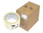Verpakkingstape Raadhuis PP 48mmx66m transparant low noise  doos a 36 rol