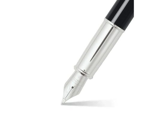 Vulpen SHEAFFER 100 E9313 F Glossy black barrelbrushed      chrome, chrome plated