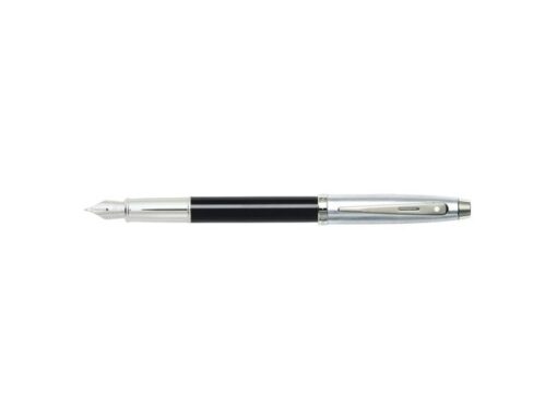 Vulpen SHEAFFER 100 E9313 F Glossy black barrelbrushed      chrome, chrome plated