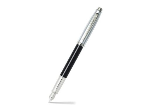 Vulpen SHEAFFER 100 E9313 F Glossy black barrelbrushed      chrome, chrome plated