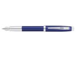 Vulpen SHEAFFER 100 E9339 F Glossy blue lacquer chrome      plated