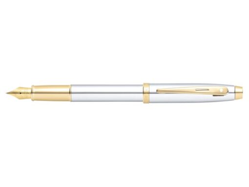 Vulpen SHEAFFER 100 E9340 F Bright chrome gold tone