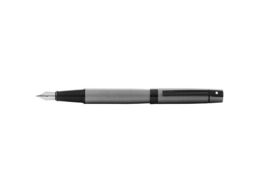 Vulpen SHEAFFER 300 E9345 F Matte grey lacquer polished     black